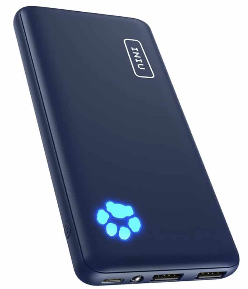 Iniu portable charger for smart phones and tablets.